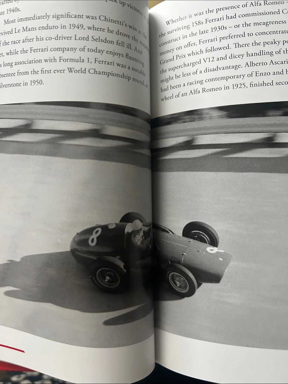 Luxury books story ferrari